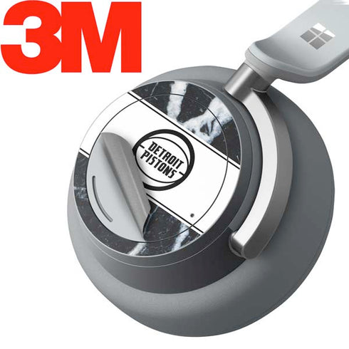 NBA Detroit Pistons Marble Surface Headphones Skin